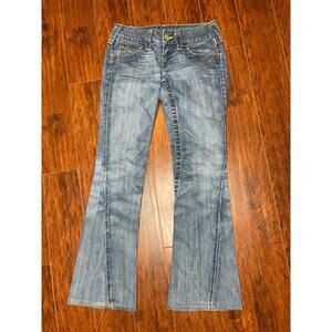 True Religion Joey Jean Woman Sz 26 Low Bootcut